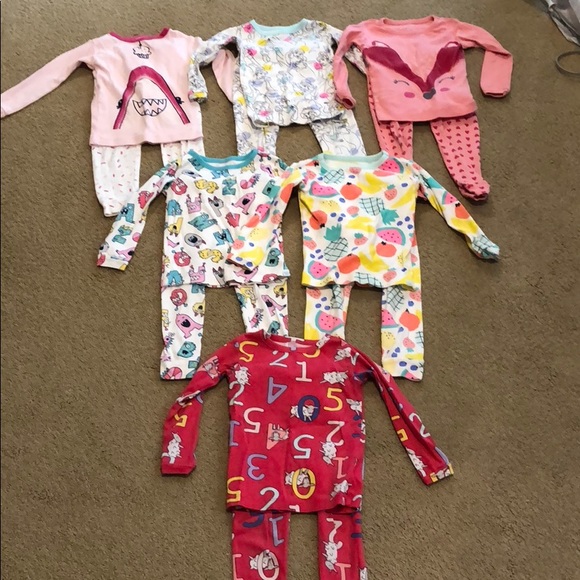 gap baby girl pajamas